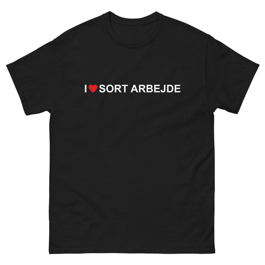 I ❤️ SORT ARBEJDE