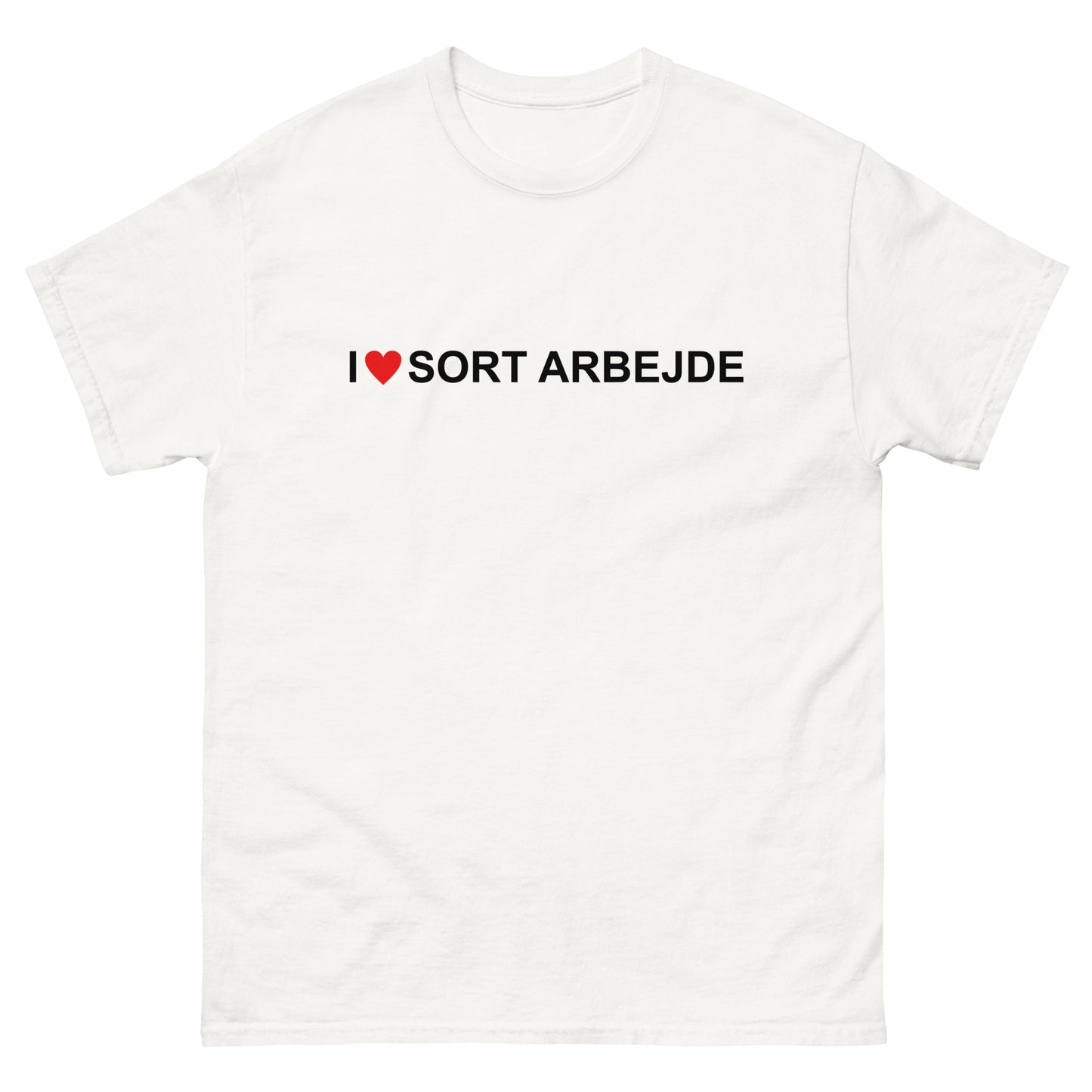 I ❤️ SORT ARBEJDE